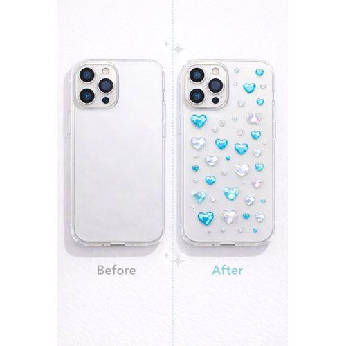 Renkli 3D Parlak Işıltılı Taş Sticker Yapışkanlı Tırnak Saç Süs Dekor DIY Yılbaşı Hobi Süsleme Seti