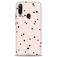 General Mobile GM 20 Pro Kılıf HD Baskılı Kılıf - Puantiye + Tam Ekran Koruyucu