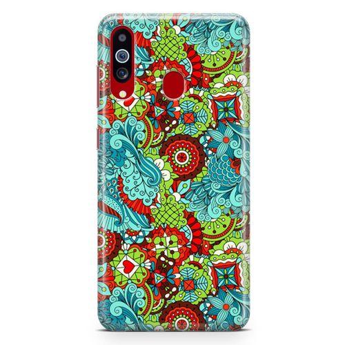 Samsung Galaxy A20s Kılıf Cam Motifleri Arka Kapak Koruma Desenli Full Koruyucu