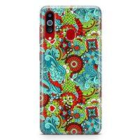 Samsung Galaxy A20s Kılıf Cam Motifleri Arka Kapak Koruma Desenli Full Koruyucu