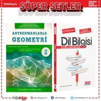 Antrenmanlarla Geometri 2 ve AKM Dil Bilgisi Soru Bankası Seti 2 Kitap