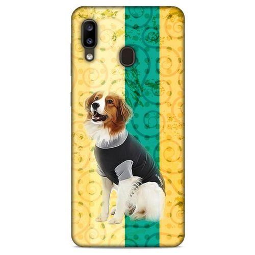 Samsung Galaxy A20 Kılıf Köpek Kıyafetleri (42) Rugged Armor Kılıf Tshirt