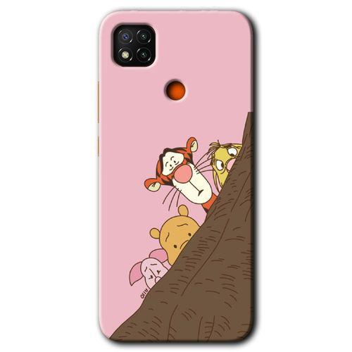 Xiaomi Redmi 9c Kılıf Kapak - Winnie the Pooh +Hayalet Ekran Yandan Gözükmez