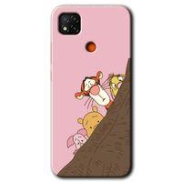 Xiaomi Redmi 9c Kılıf Kapak - Winnie the Pooh +Hayalet Ekran Yandan Gözükmez