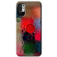 Poco M3 Pro Kılıf HD Desen Baskılı Arka Kapak - Wet Bubbles