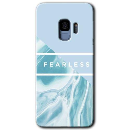 Samsung Galaxy S9 HD Baskılı Kılıf + 9D Tam Ekran Koruyucu - Fearless