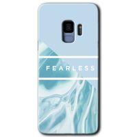 Samsung Galaxy S9 HD Baskılı Kılıf + 9D Tam Ekran Koruyucu - Fearless