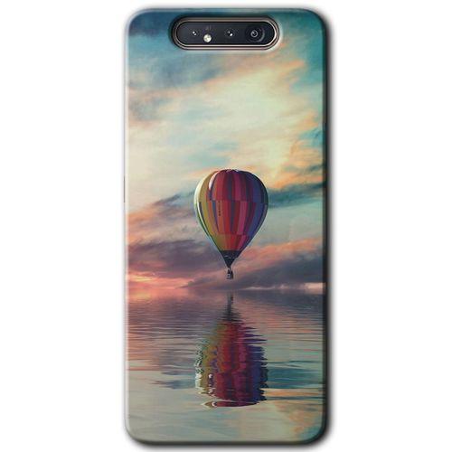 Galaxy A80 Kılıf HD Desen Baskılı Arka Kapak - Zeplin