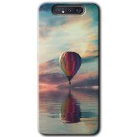 Galaxy A80 Kılıf HD Desen Baskılı Arka Kapak - Zeplin