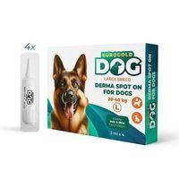 EuroGold Dog Deri Bakım Damlası 20-40 Kg 4 x 3 ml