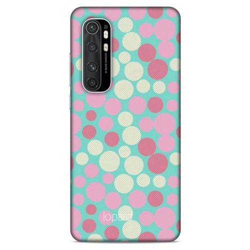 Xiaomi Mi Note 10 Lite Kılıf Pastel Renkler (50) Shockproof Kılıf Bordo Pembe