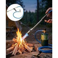 Gazlı Pürmüz Alev Tabancası Hortumlu Profesyonel Lpg Yakıcı Mangal Kamp Ve Atölye Kullanımı