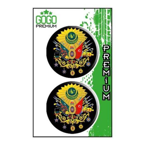 SEVGENT Tuğra 1 (5X5 Cm) İkili Damla Etiket