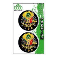 SEVGENT Tuğra 1 (5X5 Cm) İkili Damla Etiket