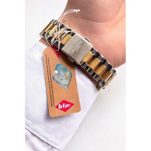 Lee Cooper Otomatik Erkek Kol Saati 50 Mt Suya Dayanıklı Çelik Kordon Bileklik Hediyeli VS.BLKT.0905