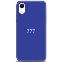 iPhone XR Kılıf HD Baskılı Kılıf - 777 + Tam Ekran Koruyucu