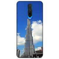 Xiaomi Poco X2 Kılıf Dünya Mimarisi (17) Tasarım Kılıf Burc Halife Dubai