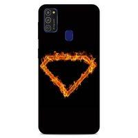 Lopard Samsung Galaxy M21 Uyumlu Kılıf FireX (49) Ultra Silikon Kılıf SuperMan