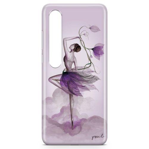 Xiaomi Mi 10 Pro Kılıf Çiçekle Dans Arka Kapak Koruma Desenli Full Koruyucu