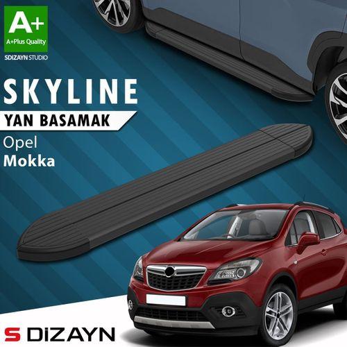 S-Dizayn Opel Mokka Skyline Siyah Yan Basamak 163 Cm 2012-2019 A+ Kalite