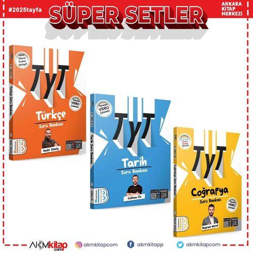 Benim Hocam TYT Türkçe Tarih ve Coğrafya Soru Bankası Seti 3 Kitap