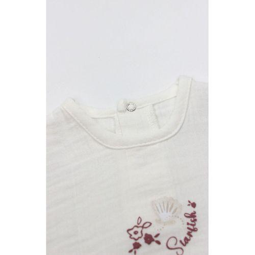 Bistyle Bistyle 2li Takım Şort Müslin Starfish Wishes 14124 Pembe