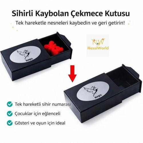 Herşeyi Kaybeden Sihirli Kutu Sihirli Çekmece 3x10x7 cm