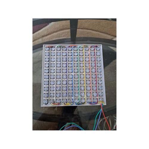10 X 10 LED Matrix Frame WB2812B (Bu ürün Sadece Plastik parçadır - Almadan Önce Soru Sorabilirsiniz)