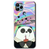 General Mobile GM 21 Kılıf HD Desen Baskılı Arka Kapak - Milkshake Panda