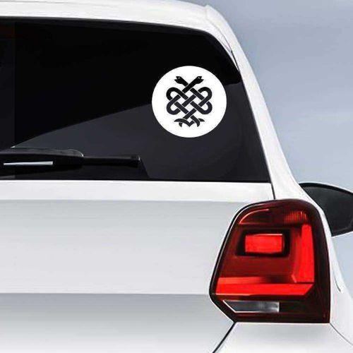 Tıp Logosu Oto Sticker, Etiket, Aksesuar, Tuning O-123 Beyaz