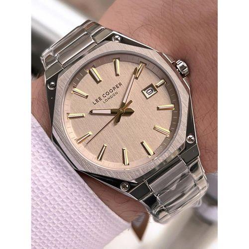 Lee Cooper İtalyan Tasarım Bileklik Hediyeli 2 Yıl Garantili 5 Atm Erkek Kol Saati ELC.08252.360