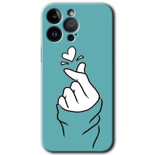 Potkal Hediye Fabrikası iPhone 14 Pro Max Kılıf HD Desen Baskılı Arka Kapak - Mutluluk