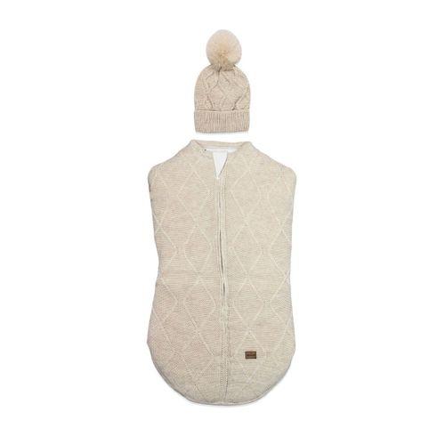 Bistyle Baby İn Swadding Triko Kundak 75108 Bej