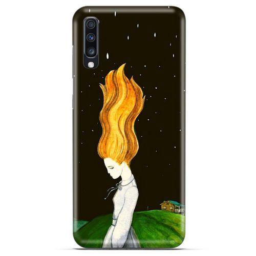 General Mobile GM 20 Kılıf Depresyon (1) Kılıfı Kahverengi Bordo