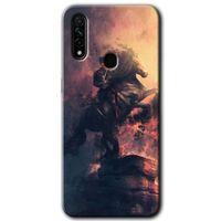 MRCİLETİSİM Huawei P30 Lite Kılıf HD Baskılı Desen + Hayalet Cam Yandan Görünmez