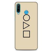 Huawei P30 Lite Uyumlu Kılıf Squid Game (20) Koruyucu Kılıf Min-Jee