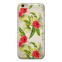 Apple iPhone 6 6s Kılıf Bodrum Çiçekleri Arka Kapak Koruma Desenli Full Koruyucu