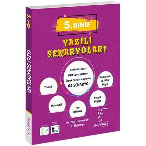 5. Sınıf Yazılı Senaryoları Karekök Yayınları