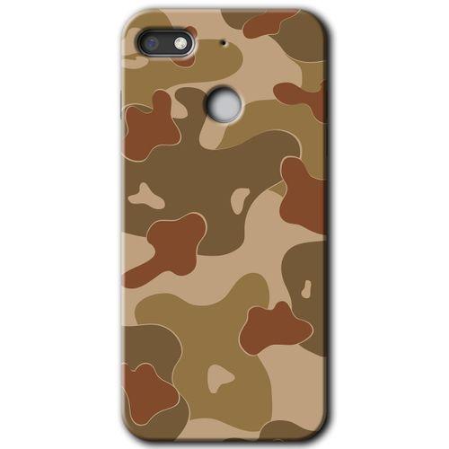 GM 8 Go Kılıf HD Desen Baskılı Arka Kapak - Kamuflaj 10 + Kırılmaz Cam