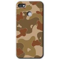 GM 8 Go Kılıf HD Desen Baskılı Arka Kapak - Kamuflaj 10 + Kırılmaz Cam