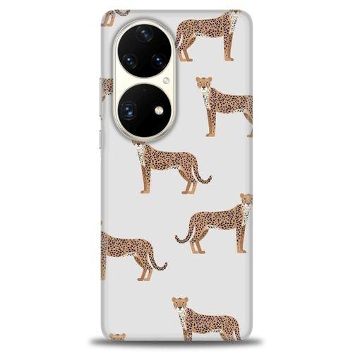 Huawei P50 Pro Kılıf HD Baskılı Kılıf - Kedii + Tam Ekran Koruyucu