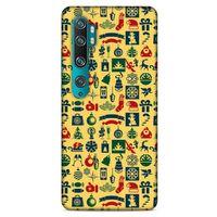 Yılbaşı Süsleri 12 Xiaomi Mi Note 10 Pro Kılıf Silikon Kapak