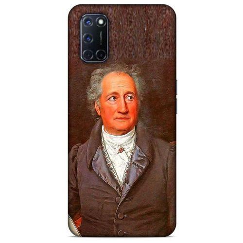 Oppo A92 Kılıf Almanya (36) Glitter Kılıf Goethe