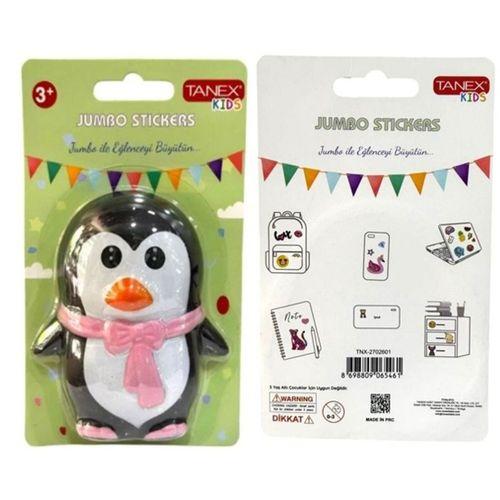 Tanex Jumbo Stickers Sukuşi Penguen Atkılı