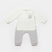 Bibaby Biorganic Koala Jungle 2'Li Bebek Takım 59776 Gri
