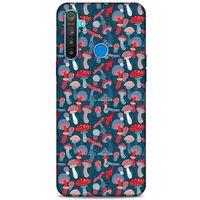 Frutix Mantar 03 Oppo Realme 5i Kılıf Desenli Silikon