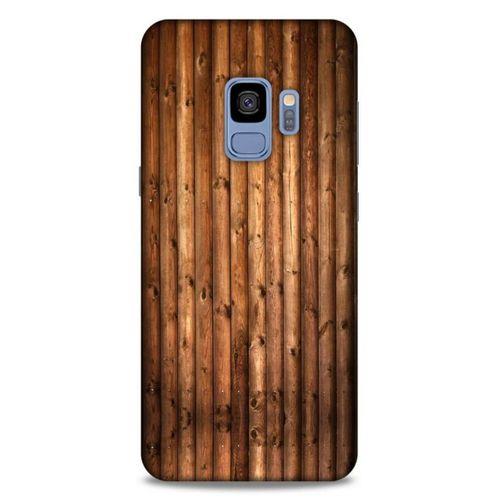Lopard Samsung Galaxy S9 Uyumlu Kılıf Wood'X (9) Kılıf Baskılı