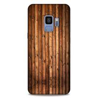 Lopard Samsung Galaxy S9 Uyumlu Kılıf Wood'X (9) Kılıf Baskılı
