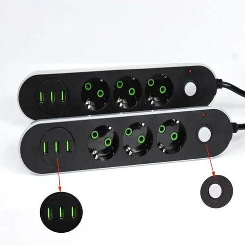 Zhltools 3 Usb Yuvalı 3lü Priz