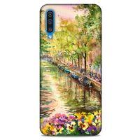 Cityx (34) Samsung Galaxy A50 Kılıf Silikon Kapak Desenli
